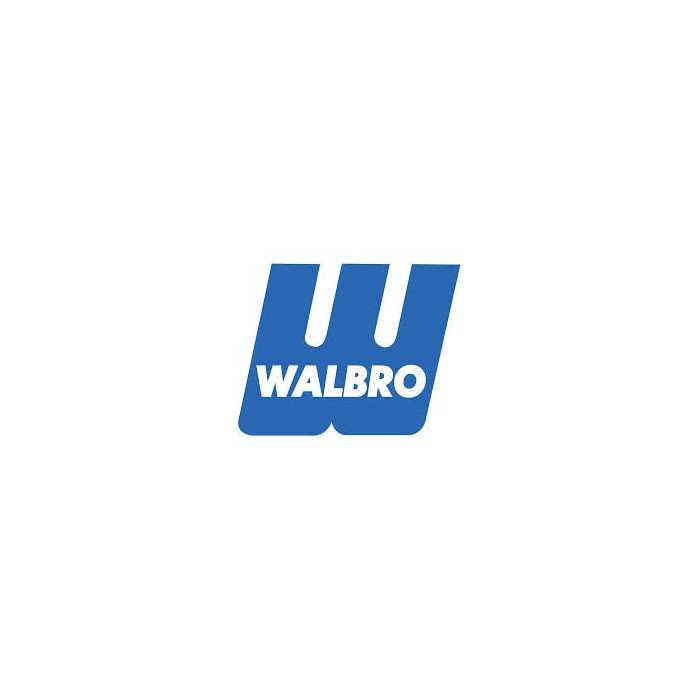 Listado Walbro de kits de reparación