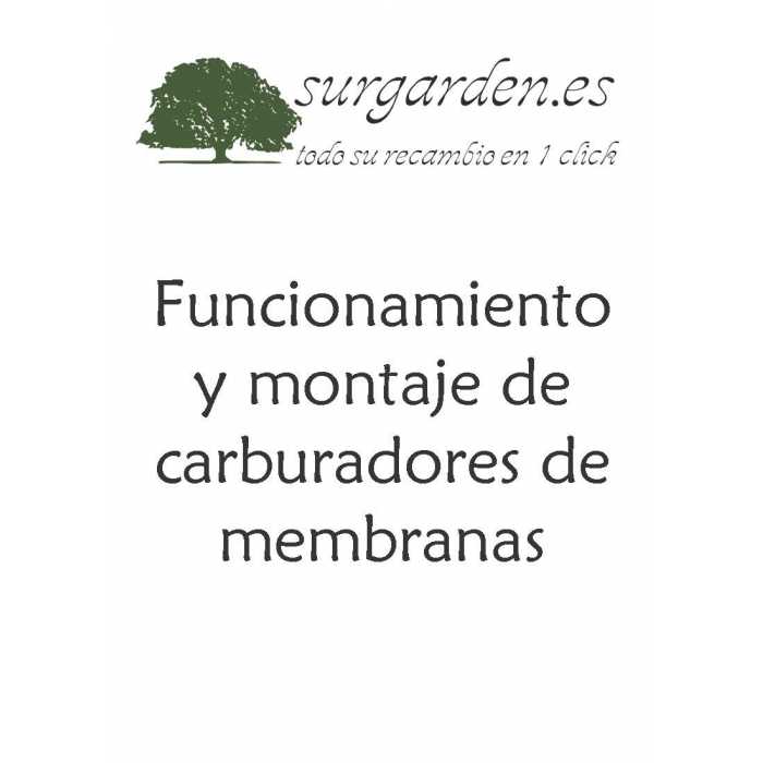 Manual técnico de carburador de membranas