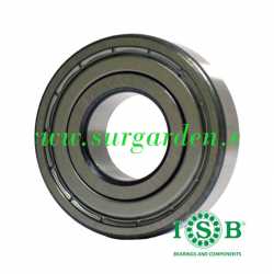 Rodamiento de bolas ISB 6205-ZZ medida 15 x 25 x 52 mms. con blindaje metálico