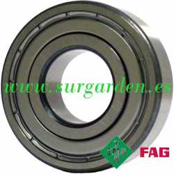 Rodamiento de bolas INA-FAG 6004-ZZ en medida 12 x 20 x 42 mms. con blindaje metálico
