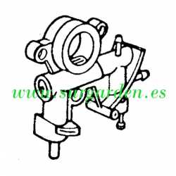 Bomba de aceite motosierra Partner P541 / 610 referencia 241320 para engrase de cadena