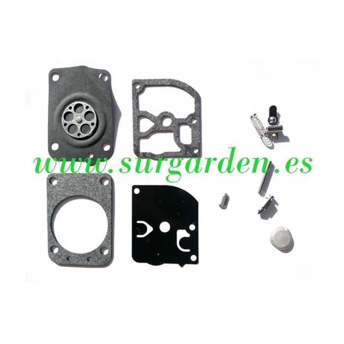 Kit de reparación adaptable a carburadores Zama ref. RB-151 para cortadora Stihl TS410 / TS420 referencia original 4238007100