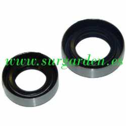 Juego de 2 retenes de cigüeñal para cortadora Stihl TS410 / TS420 ref. 9630 951 1696