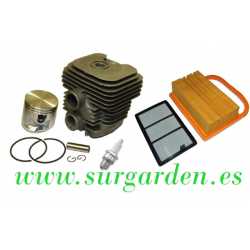 Kit de servicio para cortadora Stihl TS410 / TS420 de cilindro + filtro + bujia