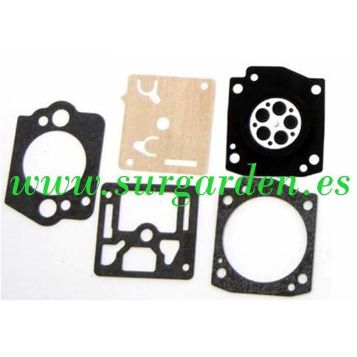 Juego de membranas para carburador cortadora Husqvarna K750 ref. 506409901