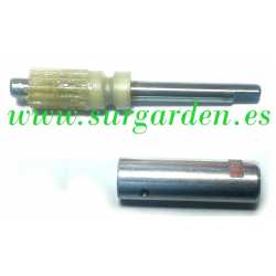 Bomba de aceite sin soporte motosierra Husqvarna 36 / 41 / 136 / 141 / 142 referencia 530014410 para engrase de cadena