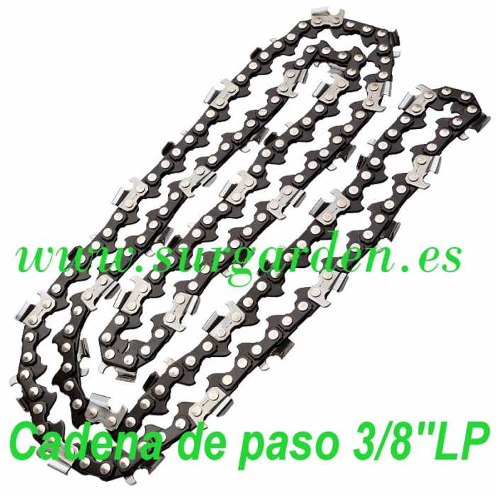 Cadena de motosierra de paso 3/8"LP precortadas (perfil bajo)