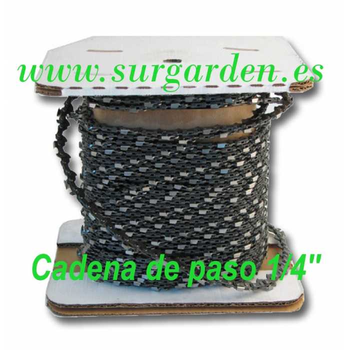 Cadena de motosierra de paso .1/4" en rollo