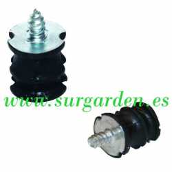 Amortiguador silentblock inferior Husqvarna 61 / 66 / 266 / 268 / 272 / 380 Jonsered 625 / 630 / 670 referencia 501 77 35-01