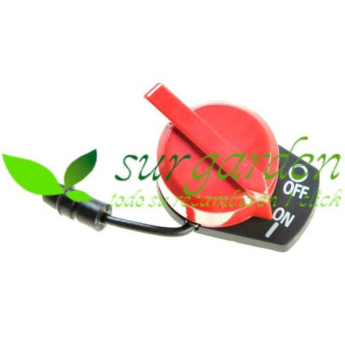 Interruptor pare motor Honda GX110 GX120 GX140 GX160 GX240 GX270 GX340 GX390 1 cable