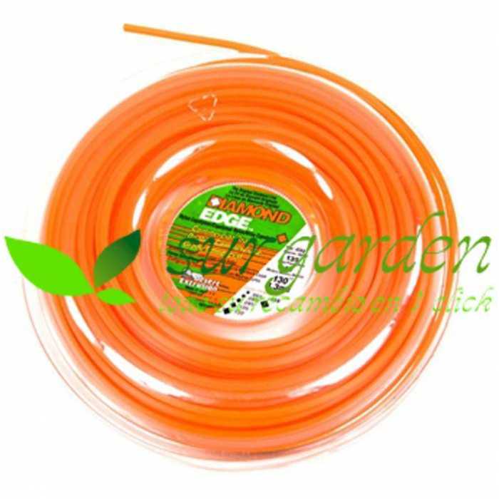 Hilo de nylon cuadrado de 2,4 mms para desbrozadora formato blíster de 90 metros