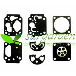 Juego de membranas carburador TK para Kawasaki TH43 / TH48