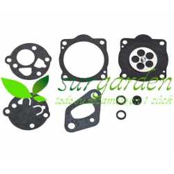 Juego de membranas carburador TK para McCulloch / Kawasaki / Fuji Robin / Shindaiwa