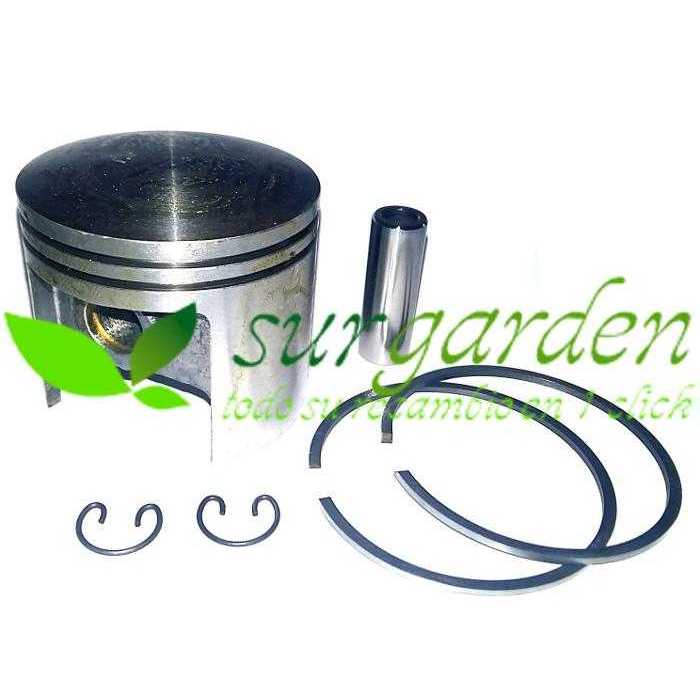 Pistón completo Dolmar 153 de 55 mms referencia original 144.132.000 con bulón de 12 mms
