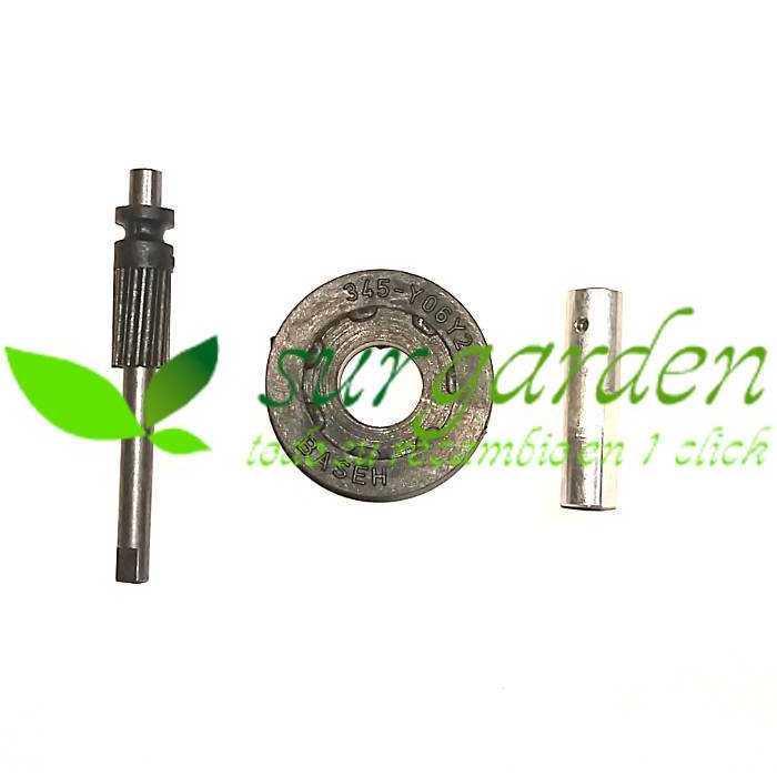 Kit de bomba de aceite completa motosierra Husqvarna 340 / 345 con sinfín de .325" / 7 dientes