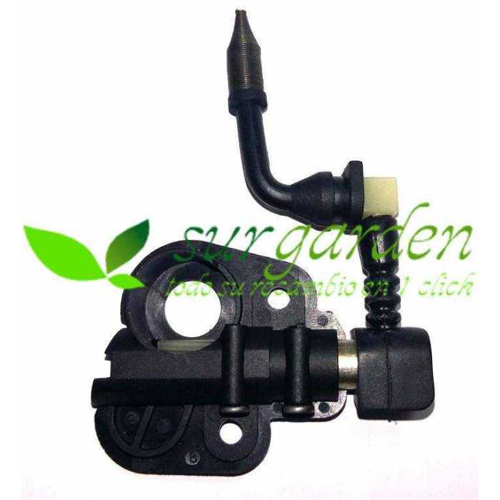 Bomba de engrase de cadena con sinfín para motosierra Voltor 36 / 42 / 46