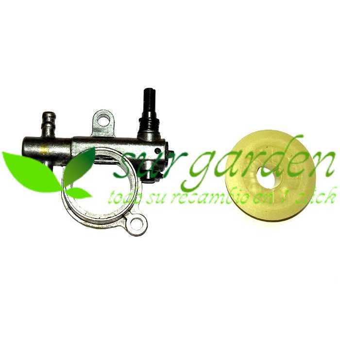 Bomba de engrase de cadena con sinfín para motosierra Garland Forest 35 / 212