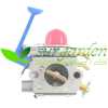Carburador Husqvarna 124C / 124L / 125C / 125L / 128L / 128LD / 128R / 128RJ ref. 545006060 Zama C1Q-W31B