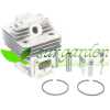 Kit de cilindro adaptable a desbrozadora asiática de 52 c.c. de 44 mms