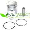 Kit de pistón adaptable a desbrozadora asiática de 33 c.c. de 36 mms