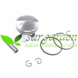 Kit de pistón adaptable a desbrozadora asiática de 52 c.c. de 44 mms