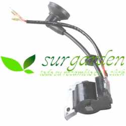 Bobina de corriente adaptable a desbrozadora asiática de 26 c.c.