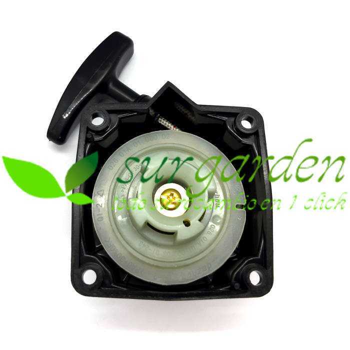 Arrancador para desbrozadoras con motores genéricos de 33 c.c. / 34 c.c. de cilindrada con sistema de arranque fácil