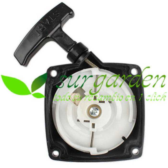 Arrancador adaptable a desbrozadora asiática de 52 c.c. tipo 3 sin arranque fácil