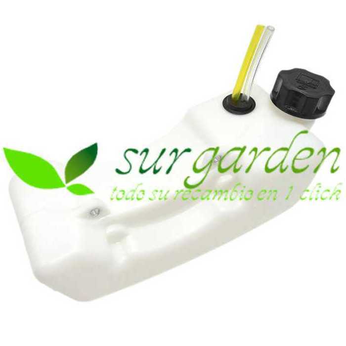 Depósito de gasolina adaptable a desbrozadora asiática de 33 c.c. /  34 c.c.