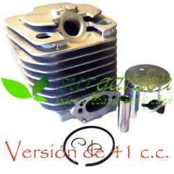 Kit de cilindro completo para motosierra china de 41 c.c.