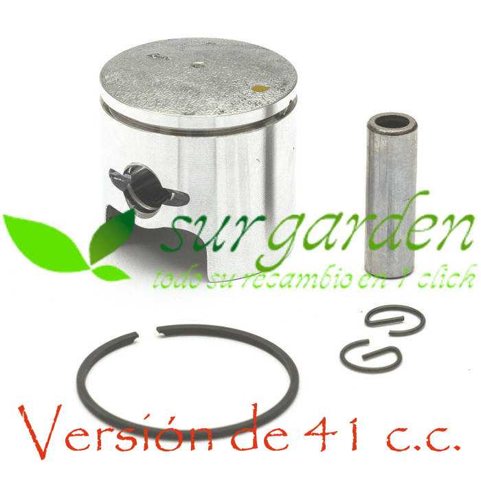 Kit de pistón completo para motosierra de 41 c.c.