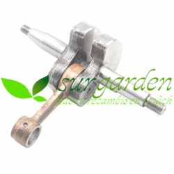 Cigüeñal con canastilla de biela para motosierra china de 38 c.c. / 41 c.c.