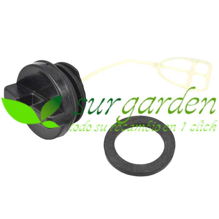 Tapón de aceite para motosierra Alpina - Komatsu Zenoah de 38 c.c. / 41 c.c.