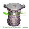 Soporte de cuchilla con polea de 25 mms para cortacésped Marina Systems 57BT - 57HT - 57BTDA INOX CP053274B22