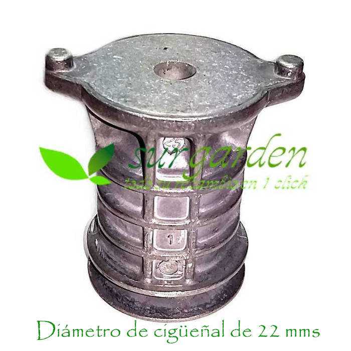 Soporte de cuchilla con polea de 22 mms cortacésped Marina Systems 41HT - 41HT INOX - 41BT - 41KT - GX41 - SP41 CP053274B22
