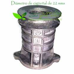 Soporte de cuchilla con polea de 22 mms cortacésped Marina Systems 41HT - 41HT INOX - 41BT - 41KT - GX41 - SP41 CP053274B22