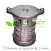 Soporte de cuchilla con polea de 25 mms para cortacésped Marina Systems 41HT - 41HT INOX - 41BT - 41KT - SP41 CP053274B25