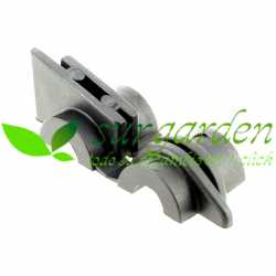 Soporte derecho de eje delantero para cortacésped Marina Systems 41HT - 41HT INOX - 41BT - 41KT - GX41 - SP41 CP047212