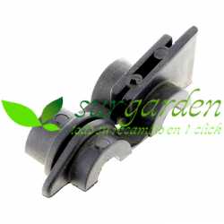 Soporte izquierdo de eje delantero para cortacésped Marina Systems 41HT - 41HT INOX - 41BT - 41KT - GX41 - SP41 CP047213