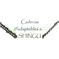 Shingu.           Elija marca y modelo de la lista y obtendrá un listado de todas las opciones de cadena para su máquina. 