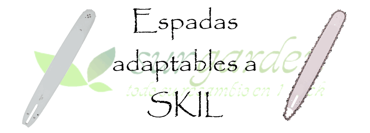 Skil.          Elija su modelo de la lista y obtendrá un listado de todas las opciones de espada para su máquina.