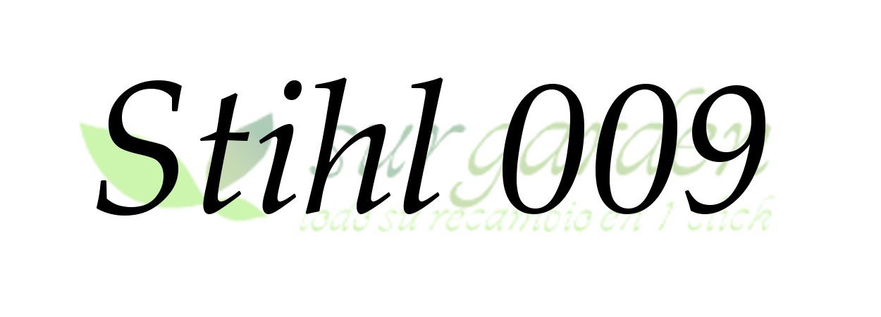 Stihl 009.             Elija el largo de espada de su máquina para localizar su cadena