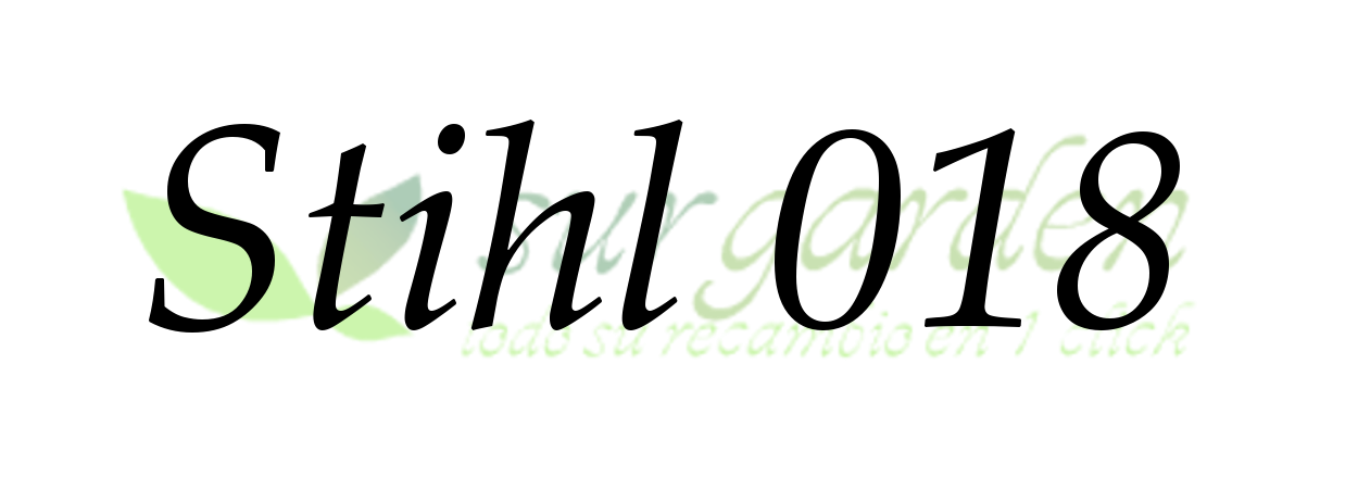 Stihl 018.          Elija el largo de espada de su máquina para localizar su cadena