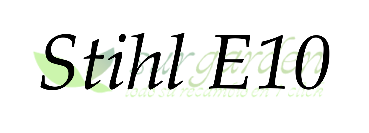 Stihl E10.          Elija el largo de espada de su máquina para localizar su cadena 