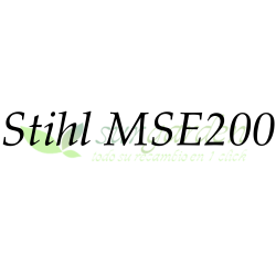 Stihl MSE200.          Elija el largo de espada de su máquina para localizar su cadena 