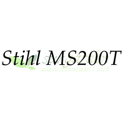 Stihl MS200T.        Elija el largo de espada de su máquina para localizar su cadena 