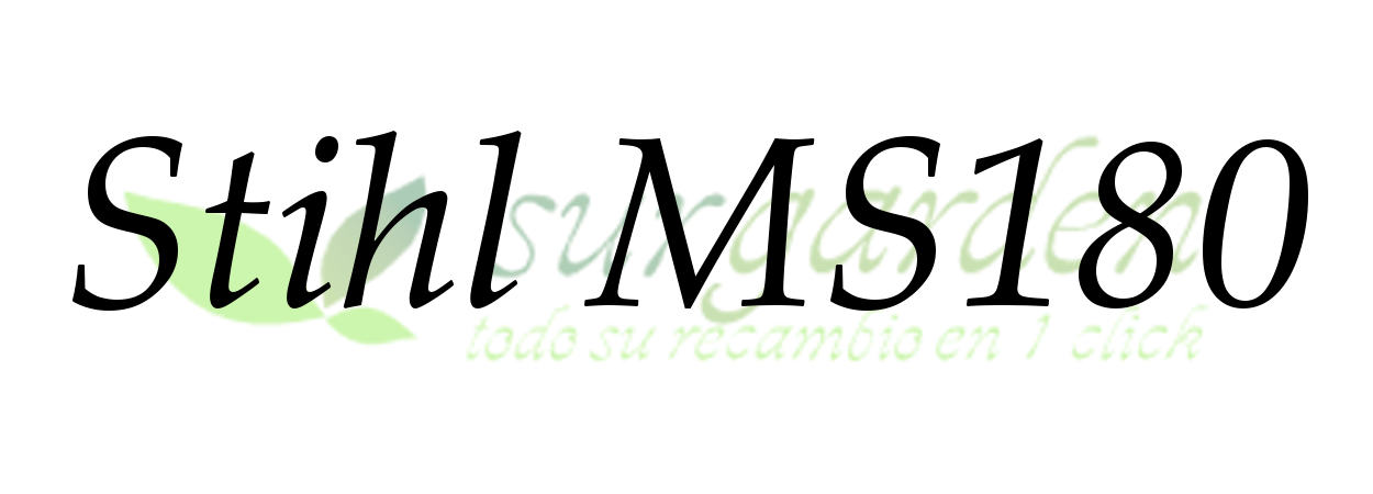 Stihl MS180.          Elija el largo de espada de su máquina para localizar su cadena 