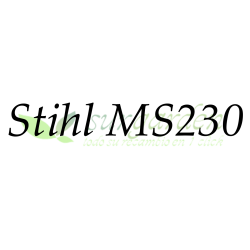 Stihl MS230.          Elija el largo de espada de su máquina para localizar su cadena 