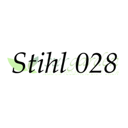 Stihl 028.          Elija el largo de espada de su máquina para localizar su cadena 