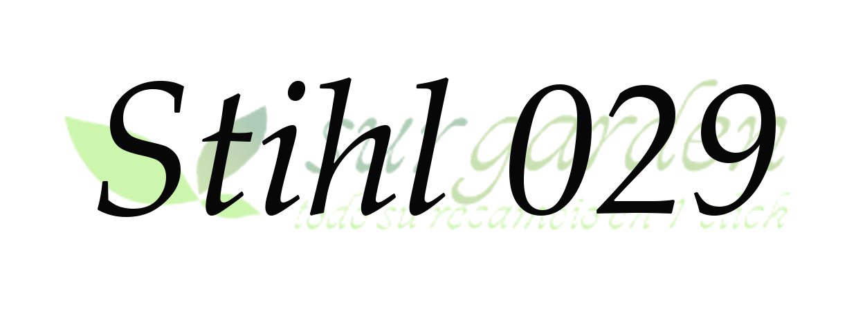Stihl 029.          Elija el largo de espada de su máquina para localizar su cadena 